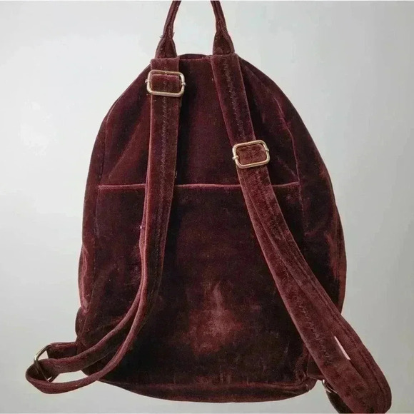 Vintage Y2K Aimee Kestenberg Woodside Velvet Mini Backpack - Picture 5 of 9